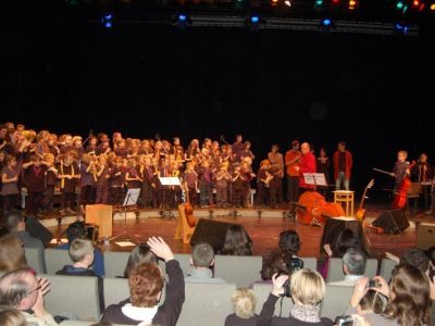 Spectacle avec Raphy et le Jardin des sons.